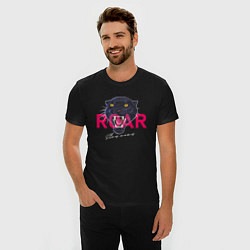 Футболка slim-fit Пантера ROAR, цвет: черный — фото 2