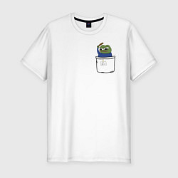 Футболка slim-fit Pepe simp, цвет: белый