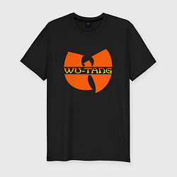 Футболка slim-fit Wu-Tang Orange, цвет: черный