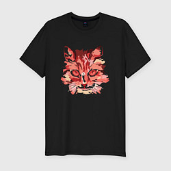 Мужская slim-футболка Red Cat