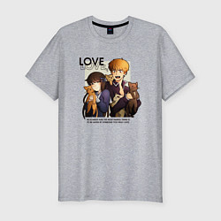 Футболка slim-fit Kyo x Tohru, цвет: меланж