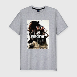 Футболка slim-fit FARCRY GAME, цвет: меланж