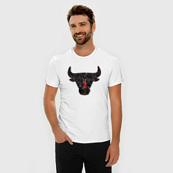 Футболка slim-fit Bulls - Jordan, цвет: белый — фото 2