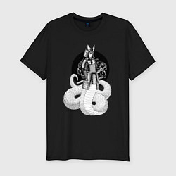 Мужская slim-футболка Самурай наги