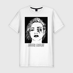 Футболка slim-fit Crystal castles, цвет: белый