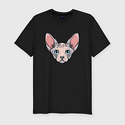Футболка slim-fit Сфинкс, цвет: черный