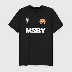 Футболка slim-fit MSBY BLACK JACKALS, цвет: черный