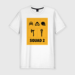 Мужская slim-футболка Squad 2