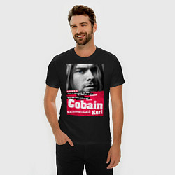 Футболка slim-fit In memory of Kurt Cobain, цвет: черный — фото 2