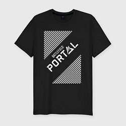 Футболка slim-fit Battlefield Portal - Stripes, цвет: черный