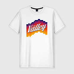 Футболка slim-fit Финикс - The Valley, цвет: белый