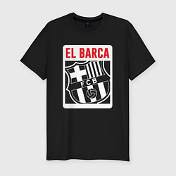 Футболка slim-fit El Barca, цвет: черный