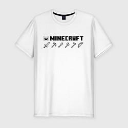 Мужская slim-футболка Minecraft Hemlet