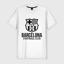 Футболка slim-fit Barcelona FC, цвет: белый