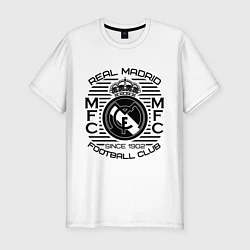 Футболка slim-fit Real Madrid MFC, цвет: белый