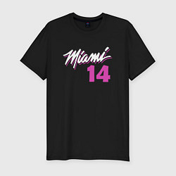 Мужская slim-футболка Miami 14