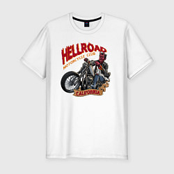 Мужская slim-футболка Hellroad