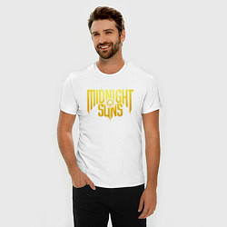 Футболка slim-fit Midnight Suns, цвет: белый — фото 2