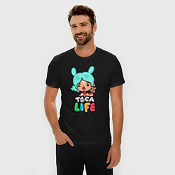 Футболка slim-fit Toca Life, цвет: черный — фото 2