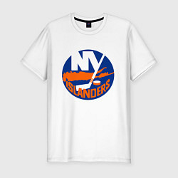 Мужская slim-футболка NY ISLANDERS