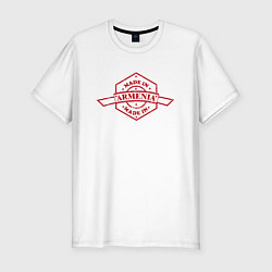 Футболка slim-fit Made In Armenia, цвет: белый
