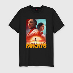 Футболка slim-fit FAR CRY 6 ФАР КРАЙ 6 ПОСТЕР, цвет: черный