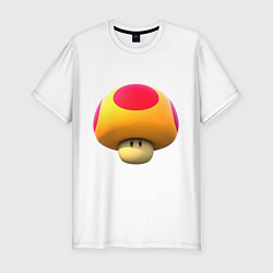 Мужская slim-футболка ToadPОW