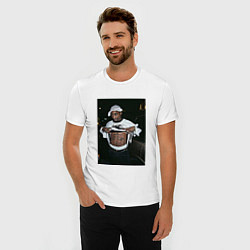 Футболка slim-fit Legends Never Die 2Pac, цвет: белый — фото 2