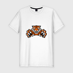 Футболка slim-fit Tiger - Warrior, цвет: белый
