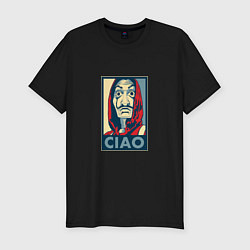 Мужская slim-футболка Ciao