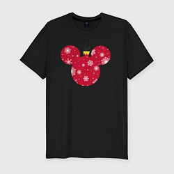 Мужская slim-футболка Mickey Mouse Ball
