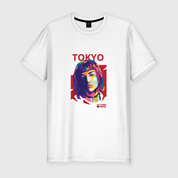 Футболка slim-fit Tokyo - La Casa De Papel, цвет: белый