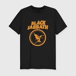 Футболка slim-fit Black Sabbath Vol 4 Рок группа, цвет: черный