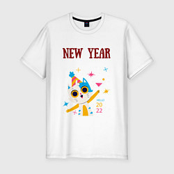 Мужская slim-футболка New 2022 yaer