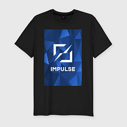 Мужская slim-футболка Cobalt Impulse
