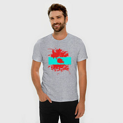 Футболка slim-fit Bloody Dexter, цвет: меланж — фото 2