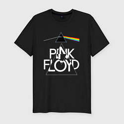 Футболка slim-fit PINK FLOYD LOGO ПИНК ФЛОЙД, цвет: черный