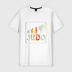 Футболка slim-fit Judo Warriors, цвет: белый