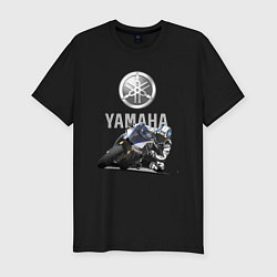 Мужская slim-футболка YAMAHA - racing team