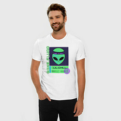 Футболка slim-fit GONE FLUDD UFO, цвет: белый — фото 2