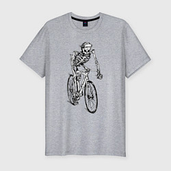 Футболка slim-fit Crazy Rider, цвет: меланж