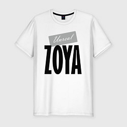 Футболка slim-fit Unreal Zoya, цвет: белый