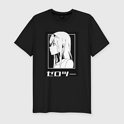 Футболка slim-fit Zero Two 01, цвет: черный