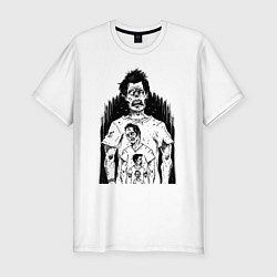 Футболка slim-fit Zombie age, цвет: белый