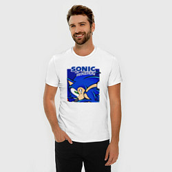 Футболка slim-fit Sonic Adventure Sonic, цвет: белый — фото 2