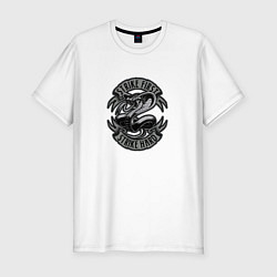 Футболка slim-fit Cobra Kai Logo, цвет: белый