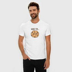 Футболка slim-fit Cookie - Made for, цвет: белый — фото 2