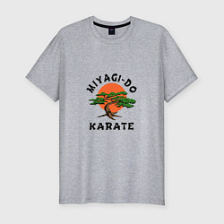 Футболка slim-fit MIYAGI-DO, цвет: меланж