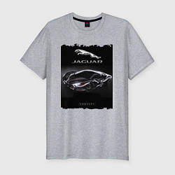 Футболка slim-fit Jaguar concept, цвет: меланж