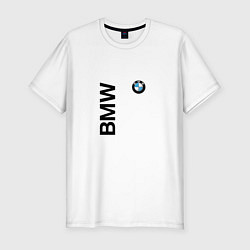 Футболка slim-fit BMW ато супер, цвет: белый